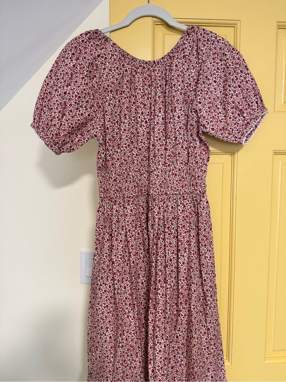 NWT Christy Dawn Brynne dress XS Maroon Calico - Picture 5 of 5